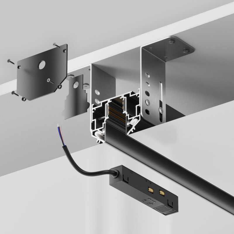 Трек встраиваемый Maytoni Technical Busbar TRX034-SCH-423B