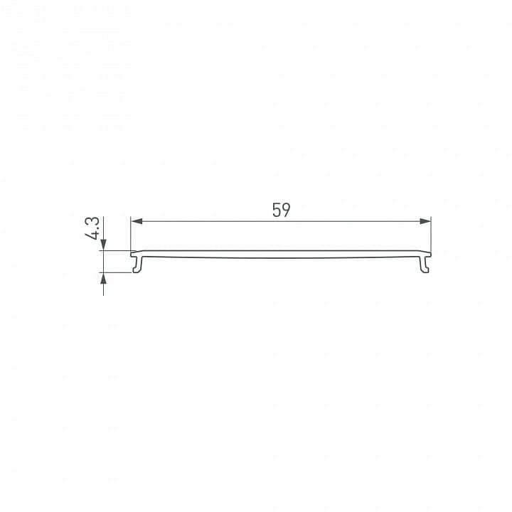 Рассеиватель Arlight SL-LINE 046404