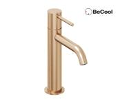 Смеситель для раковины Ravak Espirit BeCool X070398 розовое золото матовое