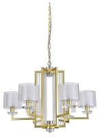 Подвесная люстра Newport ALEXANDRA 4406+1/C mat.gold