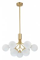 Люстра на штанге Belfast Bryson L-8130-6+3 BR GL
