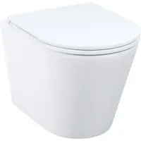 Унитаз подвесной IDDIS Calipso CALRNSEi25 безободковый, с сиденьем микролифт, белый