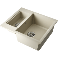 Кухонная мойка Omoikiri Sakaime 60-2 4993909 ваниль