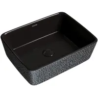 Раковина-чаша Grossman GR-3016BBL 48x37 см, накладная, черный