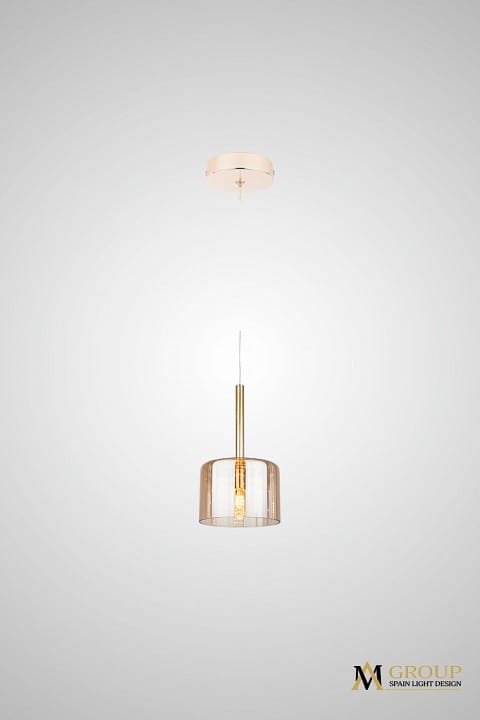 Подвесной светильник AM-Group AM355 AM355-D140 AMBER
