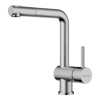 Смеситель для кухни Omoikiri Takamatsu 4994457 нержавеющая сталь