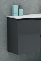 Тумба Cezares Vague 54907 Grigio talpa opaco левосторонняя