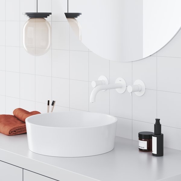 Смеситель для раковины Ravak Espirit X070239 белый матовый