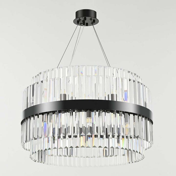 Подвесная люстра Arte Milano Белладжо 440110.590.16.G9.C1 BK
