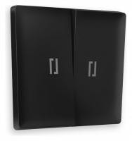 Клавиши для выключателя двухклавишного c подсветкой Ambrella Volt Quant AP8040