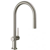 Смеситель для кухни hansgrohe Talis M54 72801800 с вытяжным душем сталь