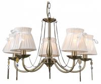 Подвесная люстра ILLUMICO IL0023 IL0023-5PSQ-24 AB CASTOR