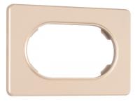Рамка для двойной розетки Arte Milano am-502.15 502.15-double.shampan