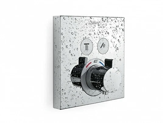 Смеситель для душа с термостатом hansgrohe ShowerSelect 15763990 золото