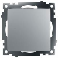 Выключатель одноклавишный без рамки Stekker Катрин 49178