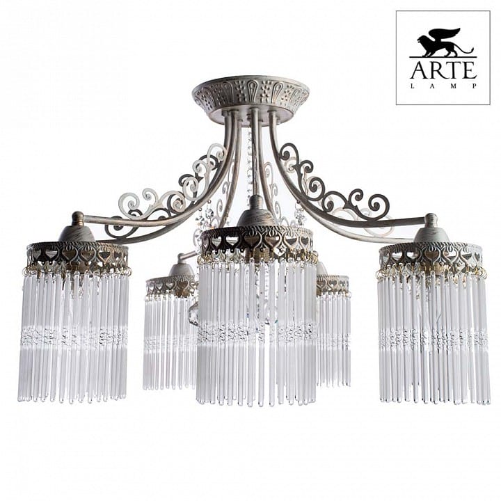 Потолочная люстра Arte Lamp Torrente A1678PL-7WG