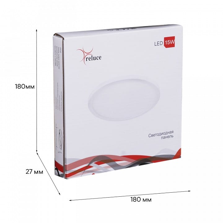 Встраиваемый светильник Reluce Technical 70601 70601-9.0-001OL LED15W WH 4000K
