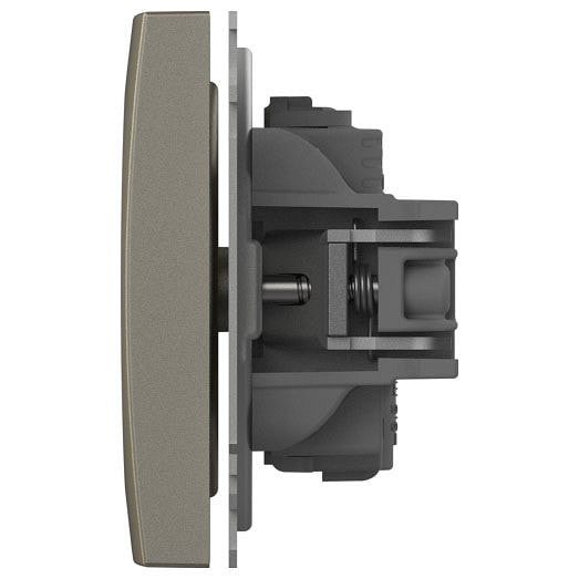Розетка без заземления без рамки Elbi Eleсtriс Zena Vega 609-011400-215