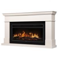 Каминокомплект: Очаг Electrolux EFP/P-3620LS, портал California 42/40/36, молочный