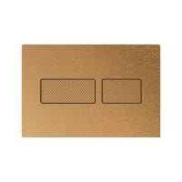 Клавиша смыва TECE Solid 9240436 латунь с текстурой ромбы