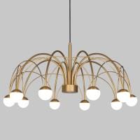 Люстра на штанге Eurosvet Ragno 90030/10 LED золото