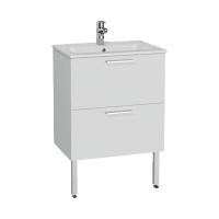 Тумба с раковиной Vitra Mia 60 см 66106 белый глянец