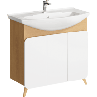 Тумба под раковину Aqwella Basic BAS0108DZ 85 см