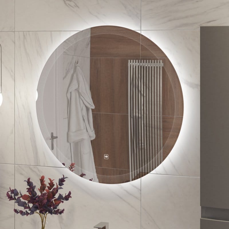 Зеркало Cezares Eco 80 CZR-SPC-ECO-800-LED-TCH c подсветкой