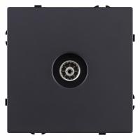 ТВ-розетка и SAT-розетка оконечная без рамки Kollinger Eclipse EC-021BK