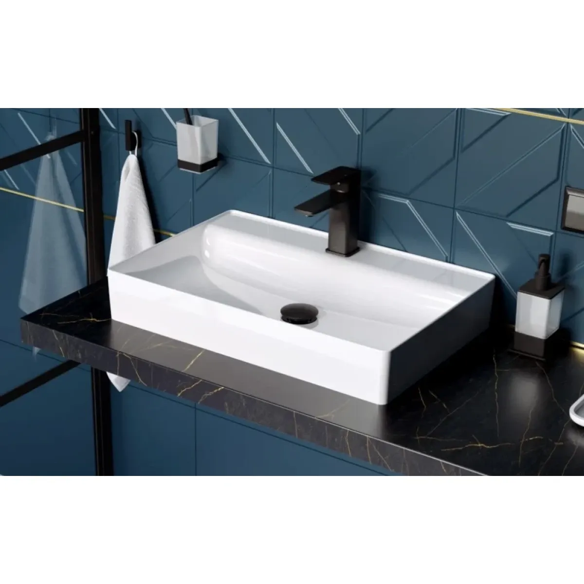 Раковина-чаша Excellent Rima 2.0 CEEX.4901.600.WH 60x40 см, накладная, белый