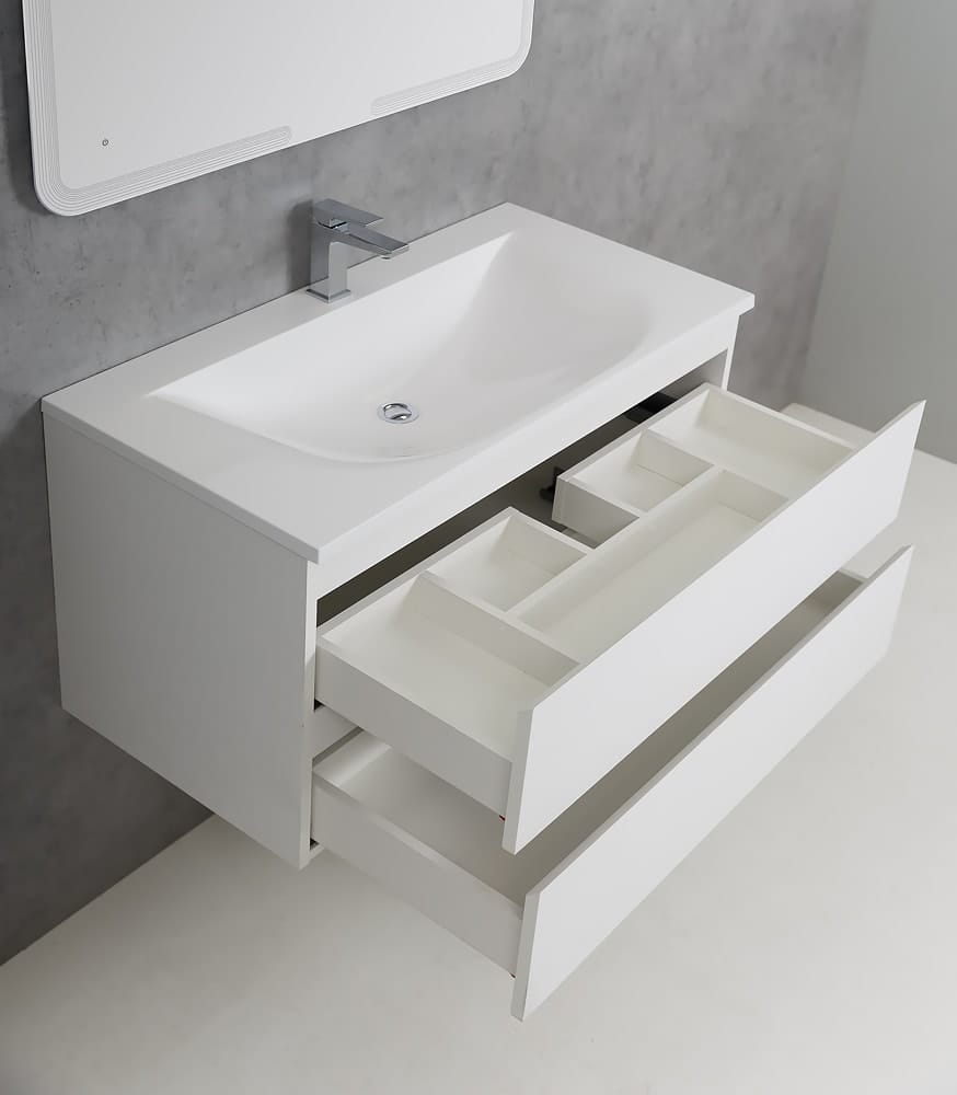 Тумба под раковину Cezares MODERNO MOLVENO-100-2C-SO-BG