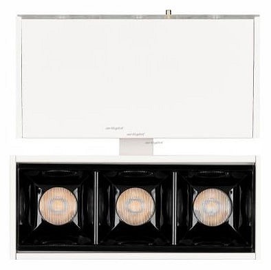 Светильник на штанге Arlight MAG-LASER-FOLD-45-S84-3W Day4000 (WH 15 deg 24V) 027626