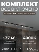 Комплект трековый Hesby Lighting Skylite №13 HSBL_kompl_S013_NI3B4K