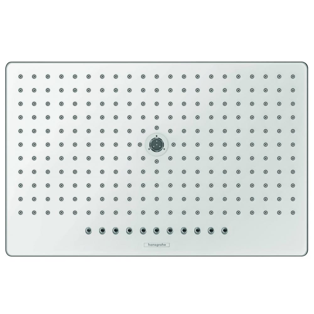 Верхний душ встраиваемый hansgrohe Rainmaker Select 460 3jet EcoSmart 24017400 белый/хром