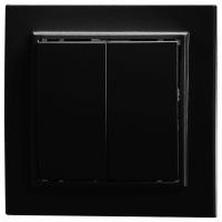 Выключатель двухклавишный Stekker Эрна 39473