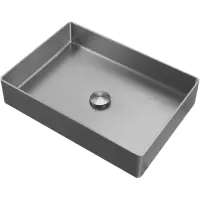 Раковина-чаша Abber Wasser Kreis AF2400SP 51x36 см, накладная, сатин