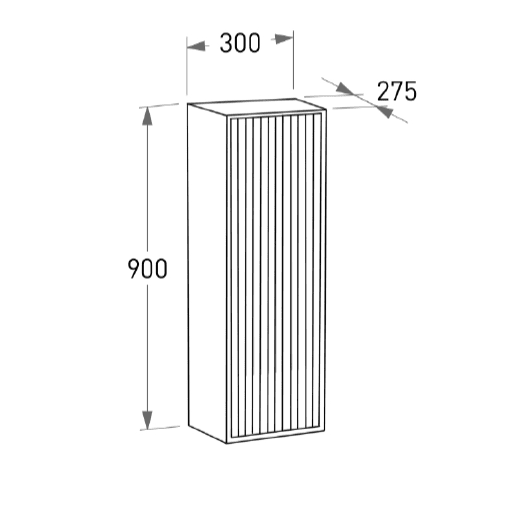 Пенал Salini Armonia 30 27A.3.300.900.01 сталь