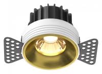 Встраиваемый светильник Maytoni Technical Раунд DL058-12W3K-TRS-BS