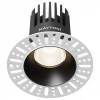 Встраиваемый светильник Maytoni Dip DL121-15W-4K-TRS-B