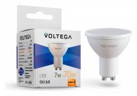 Лампа светодиодная Voltega Софит (Sofit) GU10 GU10 7Вт 2800K 7056