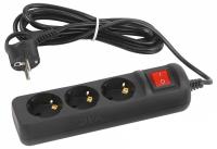 Удлинитель с выключателем Эра  UX-3es-3m-B