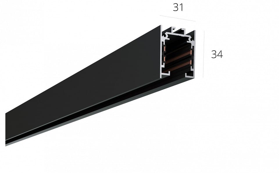 Трек накладной 6063 TR4 0710306