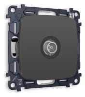 ТВ-розетка оконечная без рамки Ambrella Volt OMEGA MO913010