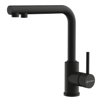 Смеситель для кухни Omoikiri Nakagawa 4994414 черный матовый