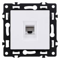 Розетка Ethernet RJ-45 без рамки Kollinger Asthetik AS-017WH