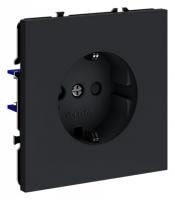 Розетка с заземлением и со шторкой без рамки Voltum S70 VLS040207