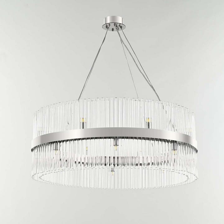 Подвесная люстра Arte Milano Бари 430110.800.16.G9.B1 CR