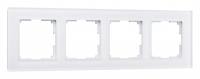 Рамка на 4 поста Werkel Favorit (белый матовый) W0041105