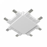Соединитель X-образный для треков накладных SWG PRO SLIM CN-SLIM-WH-X