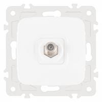 ТВ-розетка без рамки Arte Milano am-205 205.42-1.white